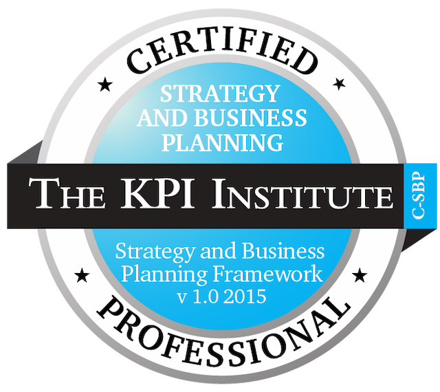 Strategy & Business Planning certification badge